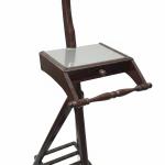 MACE Heritage - Baroque Louis XVI office hanger -Brown color - Mirror - One small drawer - Office furniture