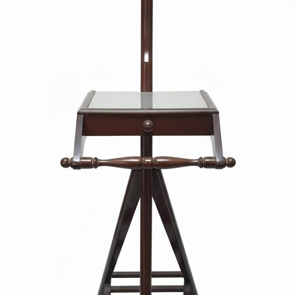 MACE Heritage - Baroque Louis XVI office hanger -Brown color - Mirror - One small drawer - Office furniture
