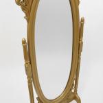 MACE Heritage – Barocker Louis-XV-Standspiegel in Antik-Gold mit ovalem Rahmen, 185 cm Höhe